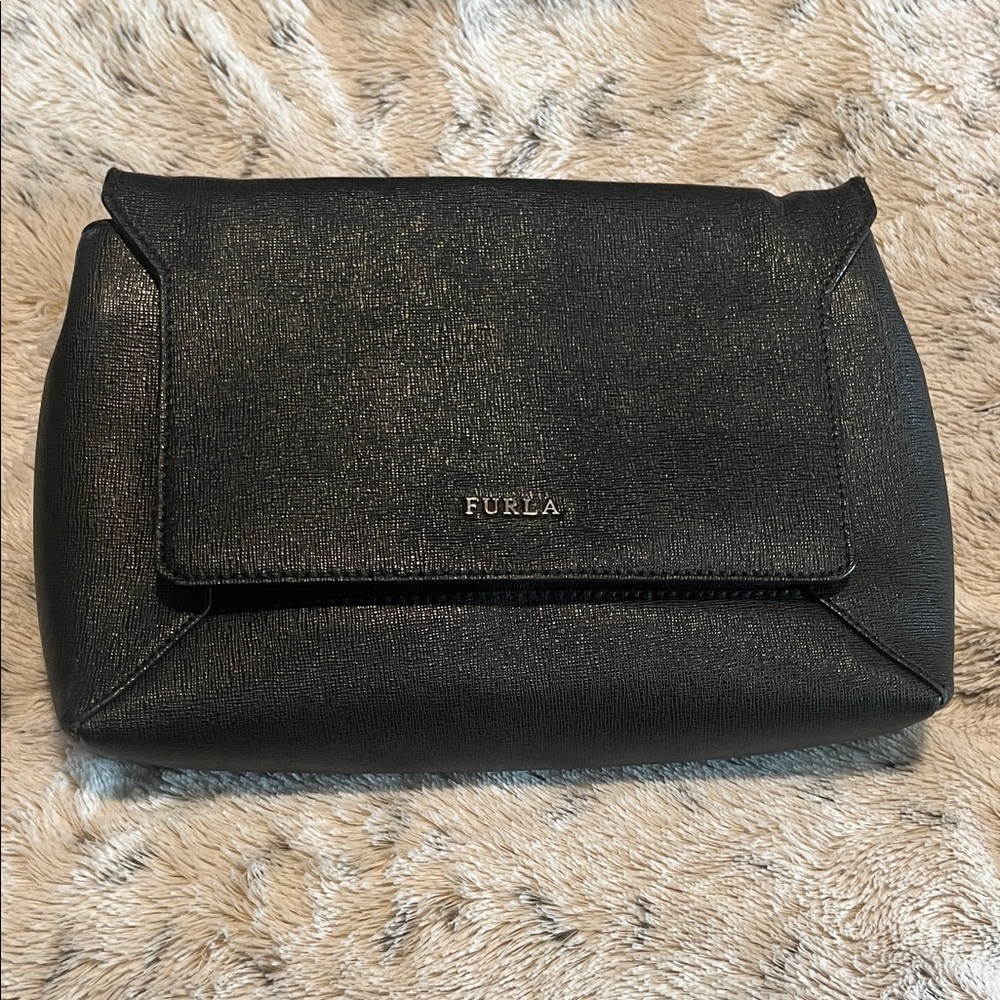 Furla Black Cross Body Bag